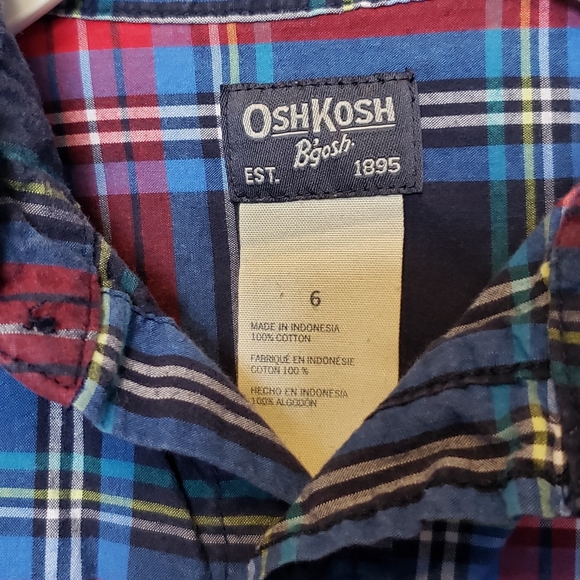 3/$30 OSHKOSH Shirt - Picture 2 of 4